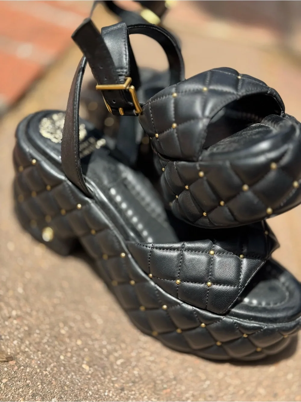 Vince Camuto Ellah Chunky Platform Sandals - Picture 2 of 5
